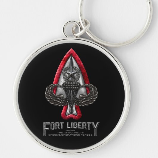 Fort Liberty Sleutelhanger (Voorkant)