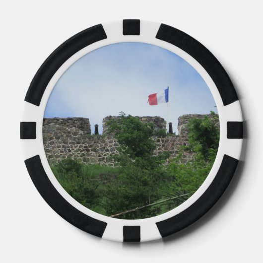 Fort Louis Rampart "St. Maarten" Pokerchips (Voorkant)