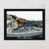 Fort Mackinac Briefkaart (Voorkant)