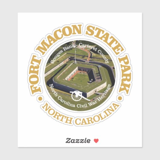 Fort Macon SP Sticker (Vel)