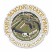 Fort Macon SP Sticker (Voorkant)