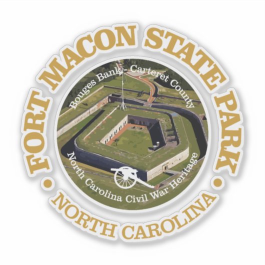 Fort Macon SP Sticker (Voorkant)