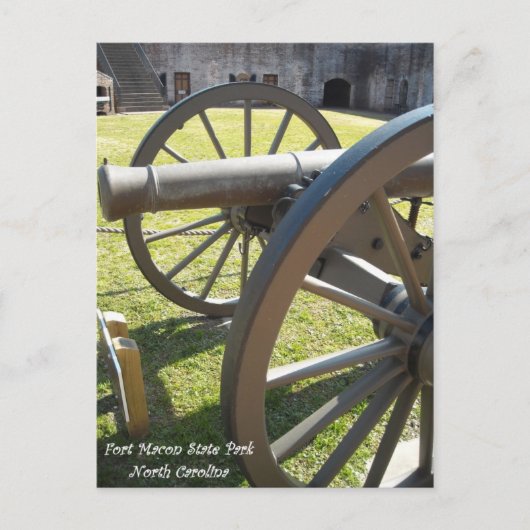 Fort Macon State Park NC Briefkaart (Voorkant)
