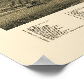 Fort Madison, IA Panoramic Map - 1888 Poster (Hoek)