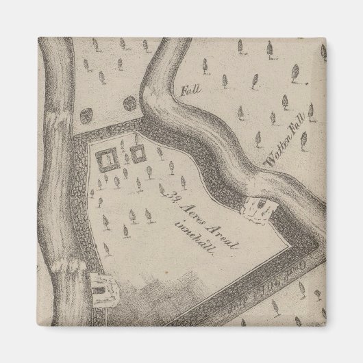 Fort Manchester Tennessee Magneet (Voorkant)