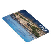 Fort Manoel en Sliema uit Valletta, Malta Magneet (Rechterzijde)