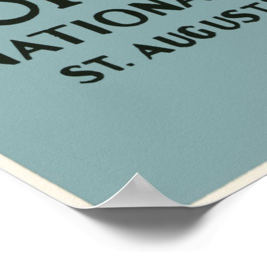 Fort Marion Florida Poster (Hoek)