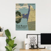 Fort Marion National Monument Poster (Thuiskantoor)