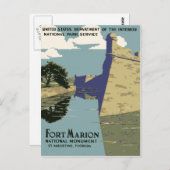 Fort Marion National Monument St Augustine Florida Briefkaart (Voorkant / Achterkant)