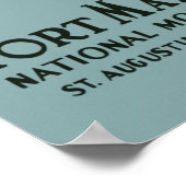 Fort Marion National Monument St Augustine Florida Poster (Hoek)