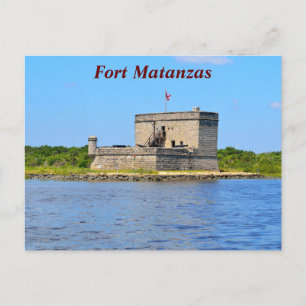 Fort Matanzas Feestdagenkaart