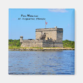 Fort Matanzas St. Augustine, Florida Magneet (Voorkant)