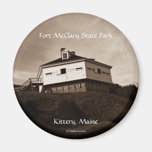 Fort McClary State Park Magnet (Voorkant)