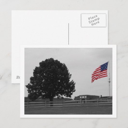 Fort McHenry Briefkaart (Voorkant / Achterkant)