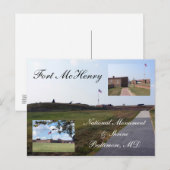 Fort McHenry Briefkaart (Voorkant / Achterkant)