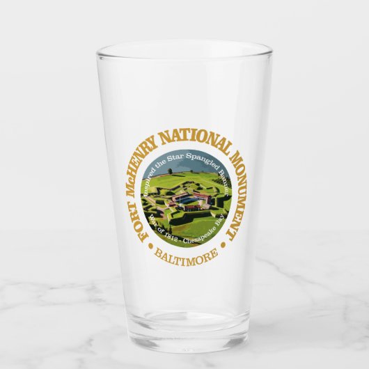 Fort McHenry (NM) Glas (Voorkant)