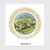 Fort McHenry (NM) Sticker (Vel)