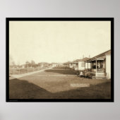 Fort Meade Residential Area SD 1889 Poster (Voorkant)