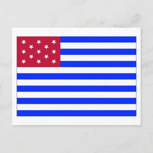 Fort Mercer Flag Briefkaart (Voorkant)