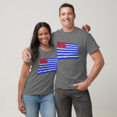 Fort Mercer Waving Flag T-shirt (Unisex)
