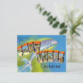 Fort Meyers Florida Briefkaart (Staand voorkant)