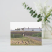 FORT MIFFLIN BRIEFKAART (Staand voorkant)