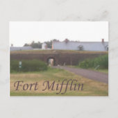 FORT MIFFLIN BRIEFKAART (Voorkant)