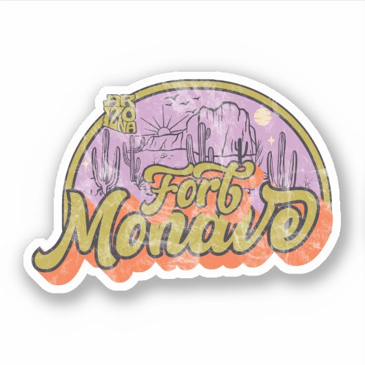 Fort Mohave, Arizona Sticker (Voorkant)