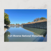 Fort Monroe, Virginia Briefkaart (Voorkant)