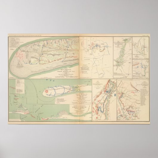 Fort Morgan Ala Poster (Voorkant)