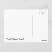Fort Myers Beach, Florida Briefkaart (Achterkant)