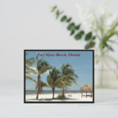 Fort Myers Beach, Florida Feestdagenkaart (Staand voorkant)