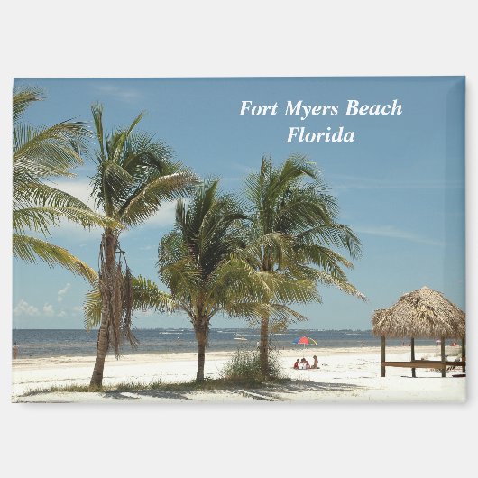 Fort Myers Beach, Florida Magneet (Voorkant)