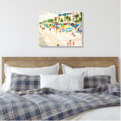 "Fort Myers Beach" in acryl Canvas Afdruk (Insitu (Slaapkamer))