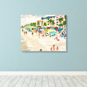 "Fort Myers Beach" in acryl Canvas Afdruk (Insitu (Houten vloer))