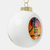 Fort Myers, FL in ruste Keramische Bal Ornament (Links)
