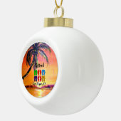 Fort Myers, FL in ruste Keramische Bal Ornament (Rechts)