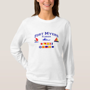Fort Myers FL Signal Flag T-shirt