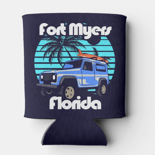 Fort Myers Florida Blikjeskoeler (Achterkant)