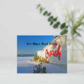 Fort Myers florida Briefkaart (Staand voorkant)