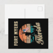 Fort Myers Florida Briefkaart (Voorkant / Achterkant)