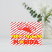 Fort Myers, Florida Briefkaart (Staand voorkant)