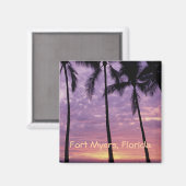 Fort Myers, Florida Foto Souvenir Koelkast Magnet (Voorkant / Achterkant)
