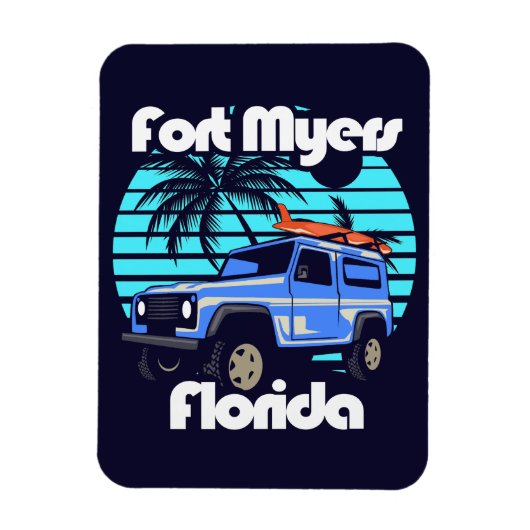 Fort Myers Florida Magneet (Verticaal)