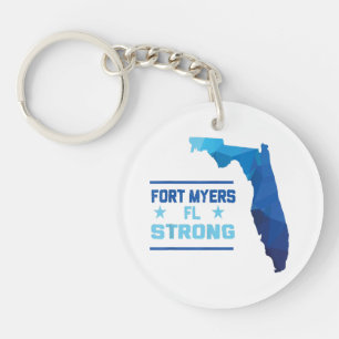 Fort Myers Florida Sterk Sleutelhanger