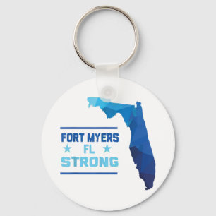Fort Myers Florida Sterk Sleutelhanger