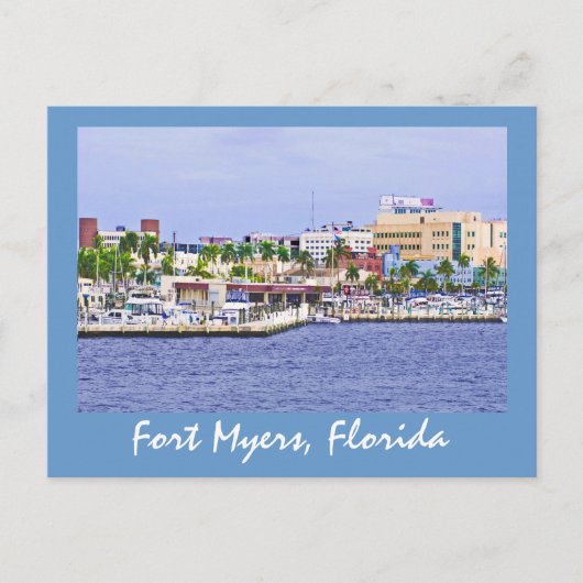 Fort Myers, Florida, VS Briefkaart (Voorkant)