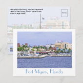 Fort Myers, Florida, VS Briefkaart (Voorkant / Achterkant)