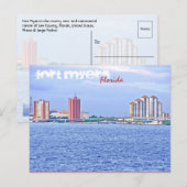 Fort Myers, Florida, VS Briefkaart (Voorkant / Achterkant)