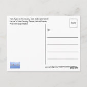 Fort Myers, Florida, VS Briefkaart (Achterkant)